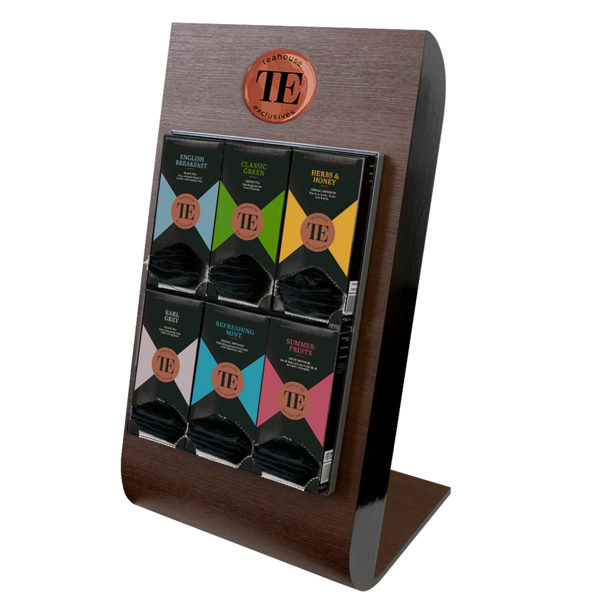 Tea Leaf Display for Gourmet and Luxury Tea Bag Boxes Teahouse